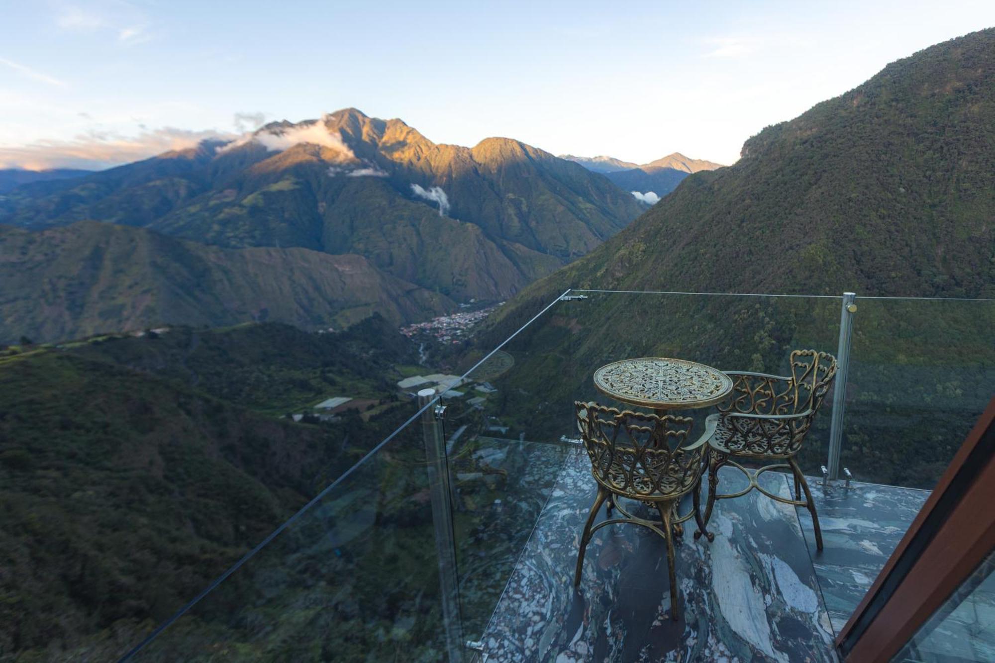 Pachamama Ecolodge Banos De Agua Santa - Ecuador Екстериор снимка